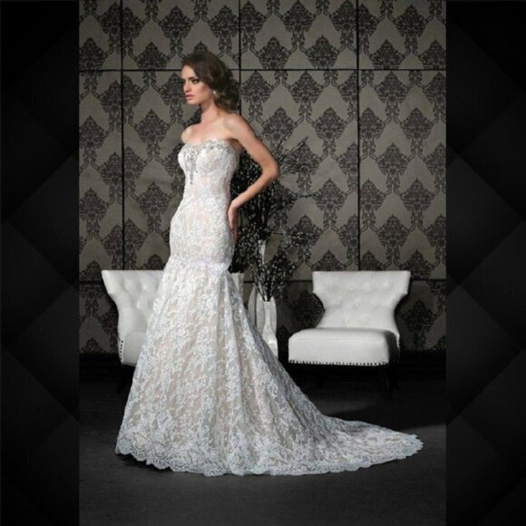 NWT Impression Wedding Bridal Gown 10297 - Picture 2 of 7